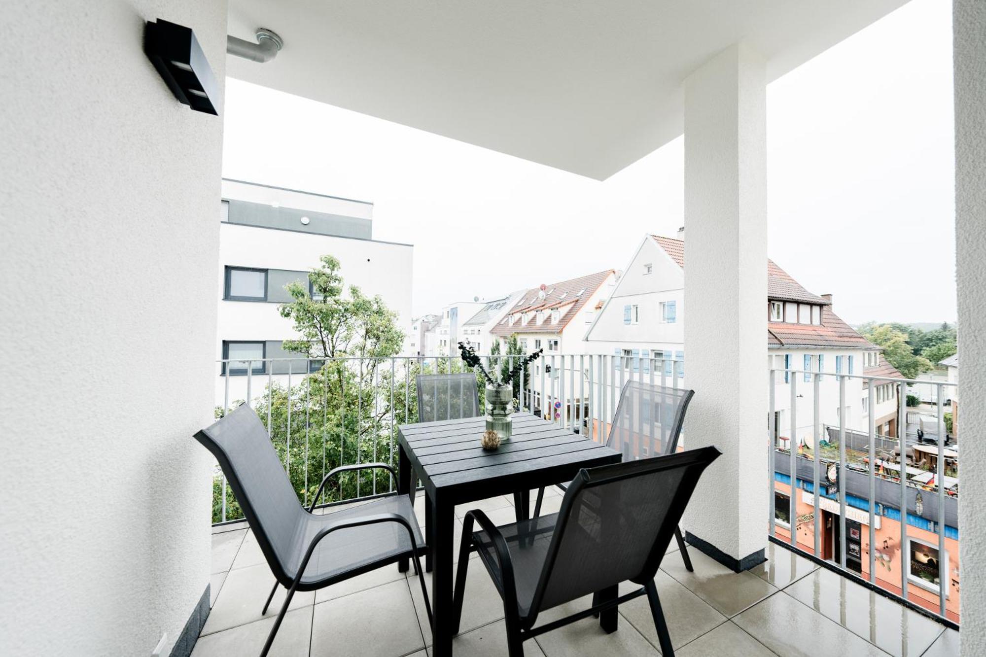 Kocasa-Apartments 02, Design, City-Center Boeblingen, Stellplatz, Balkon, Waipu-Tv Exteriér fotografie